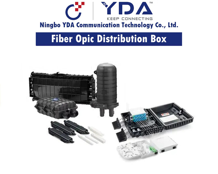 FTTH 6 Core Mini ABS/PC Fiber Optic Termination Box Fiber Optical Breakout Box