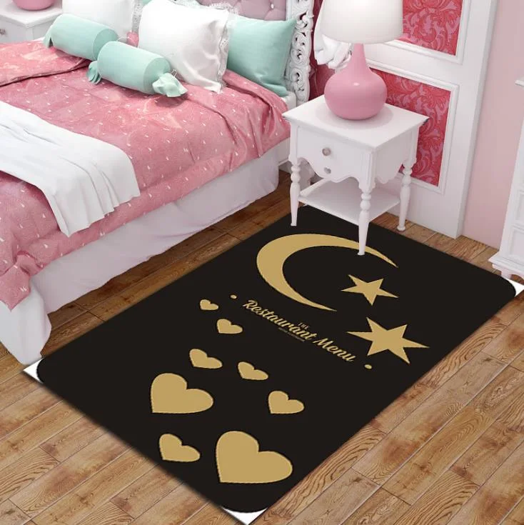 Ins Design Carpet Living Room Custom Printed Carpet Floor Carpet