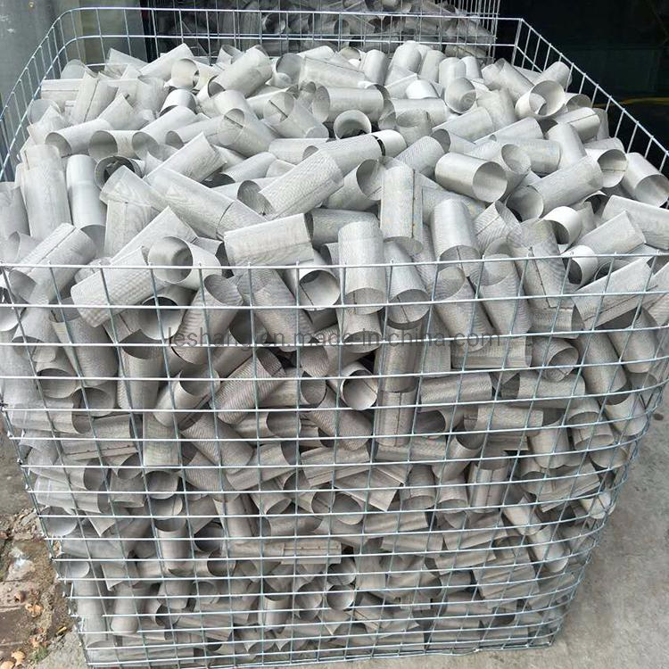 Loop Plain Weave Woven Wire Mesh Stainless Steel Filter Tub