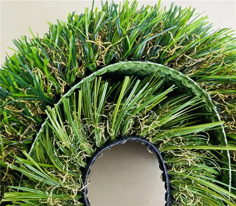 C Shape 30mm 14700 Density Garden Lawn School Grass Landscape Turf Artificial Grass Synthetic Grass Carpet