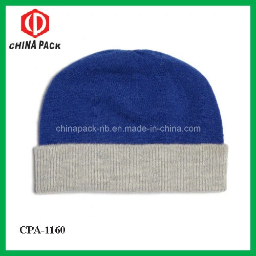 Simple Winter Wool-Blend Beanie Hat (CPA-1160)