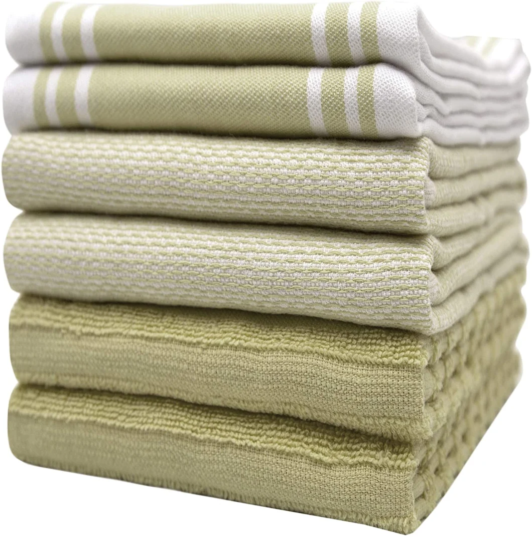 Flat Weave Towels for Cooking and Drying Dishes House Cleaning