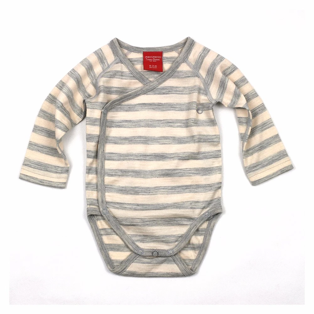 Merino Baby Bodysuits Clothes Nz Sheep Run Merino Wool Striped Long Sleeve Baby Go Go Bag
