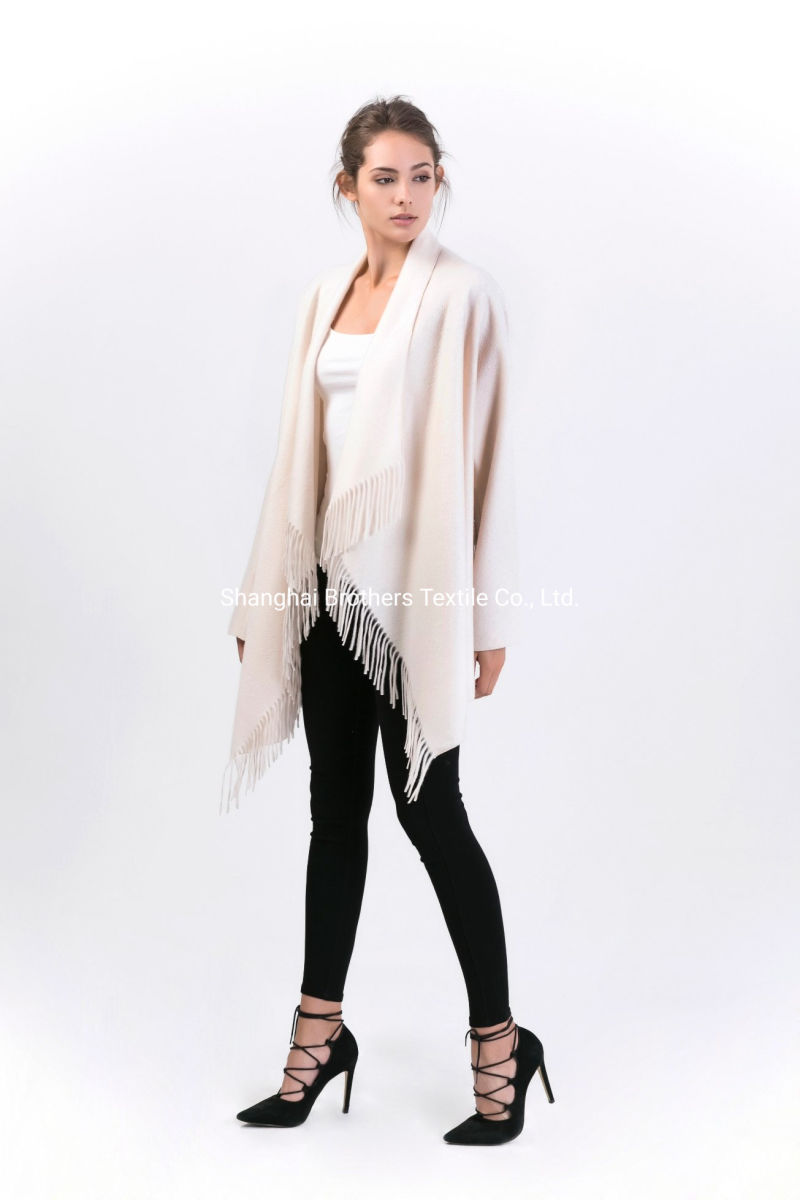 Perfect M-100% Cashmere Poncho with Belt Alashan Cashmere Poncho