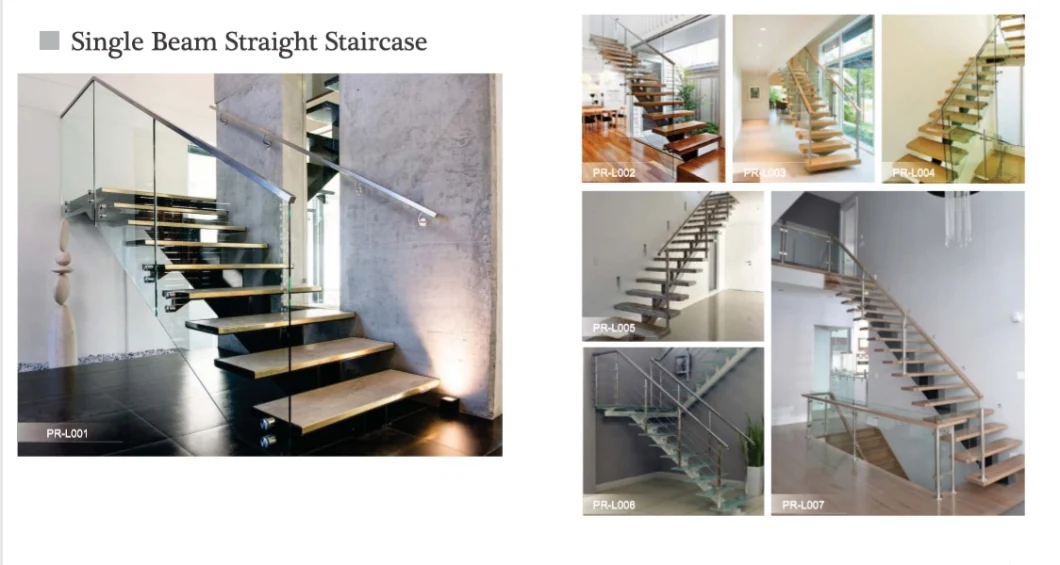 Stair Induction Lamp Baluster Stairs Marble Stairs in Glass