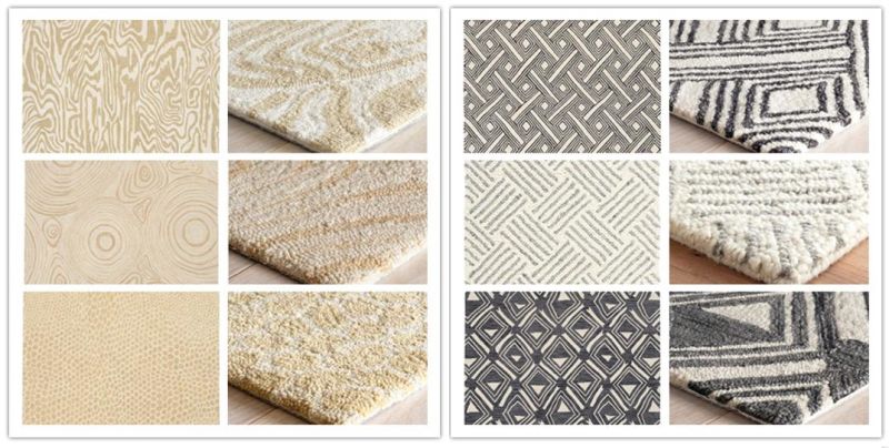 Classic Deisgn Handmade Wool Carpet Area Rug for Soft Flooring