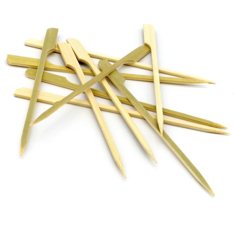 Customized Logo Teppo Bamboo Sticks Decoration Bamboo Skewers