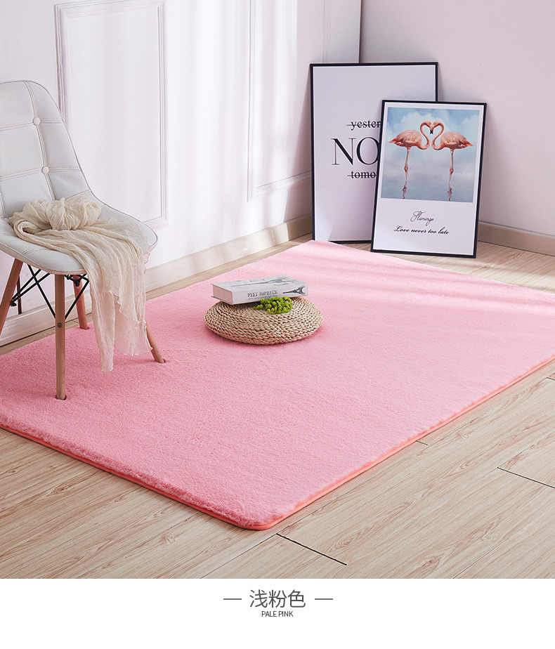 Carpet Faux Fur Wool Rug Table Sofa Bed Side Area Rugs