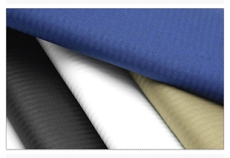 Tc80/20 Pocketing Fabric off White White and Dyed Herringbone Fabric