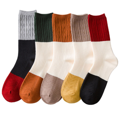 Custom Winter Thermal Women Cashmere Socks