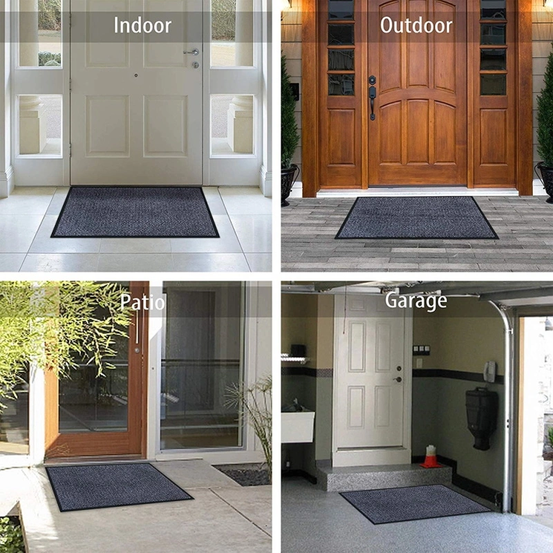 Rib/Striped Design Carpet, Entrance Mats, Doormats for Indoor&Outdoor, Home, Hotel, etc.