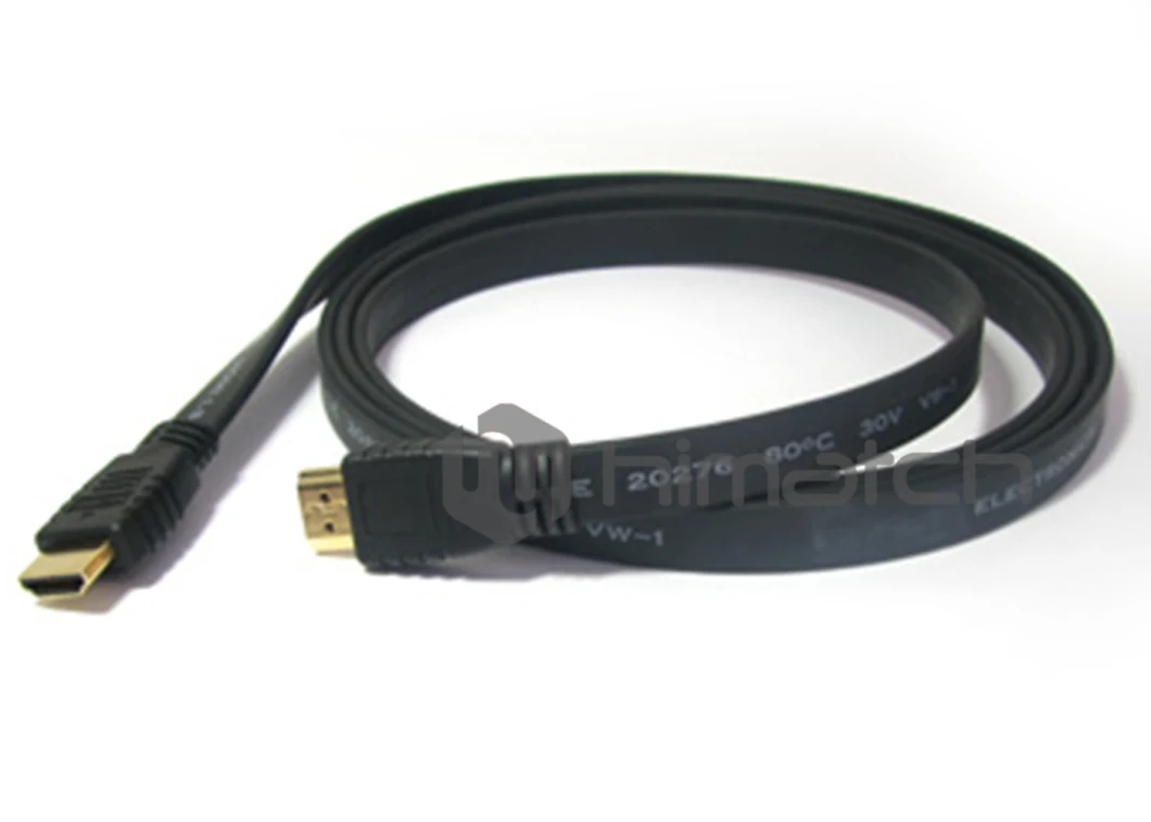 HDMI 4K Ultra HD Flat Cable for Installation Under Carpet