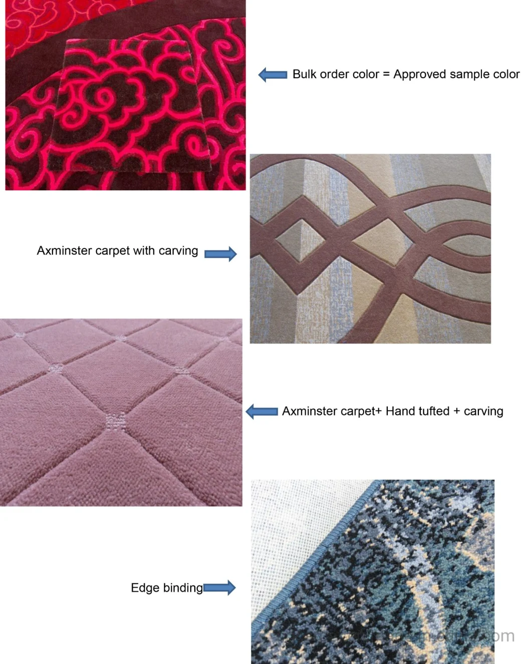 Ballroom Carpet Banquet Carpet Wool Carpet Axminster Carpet