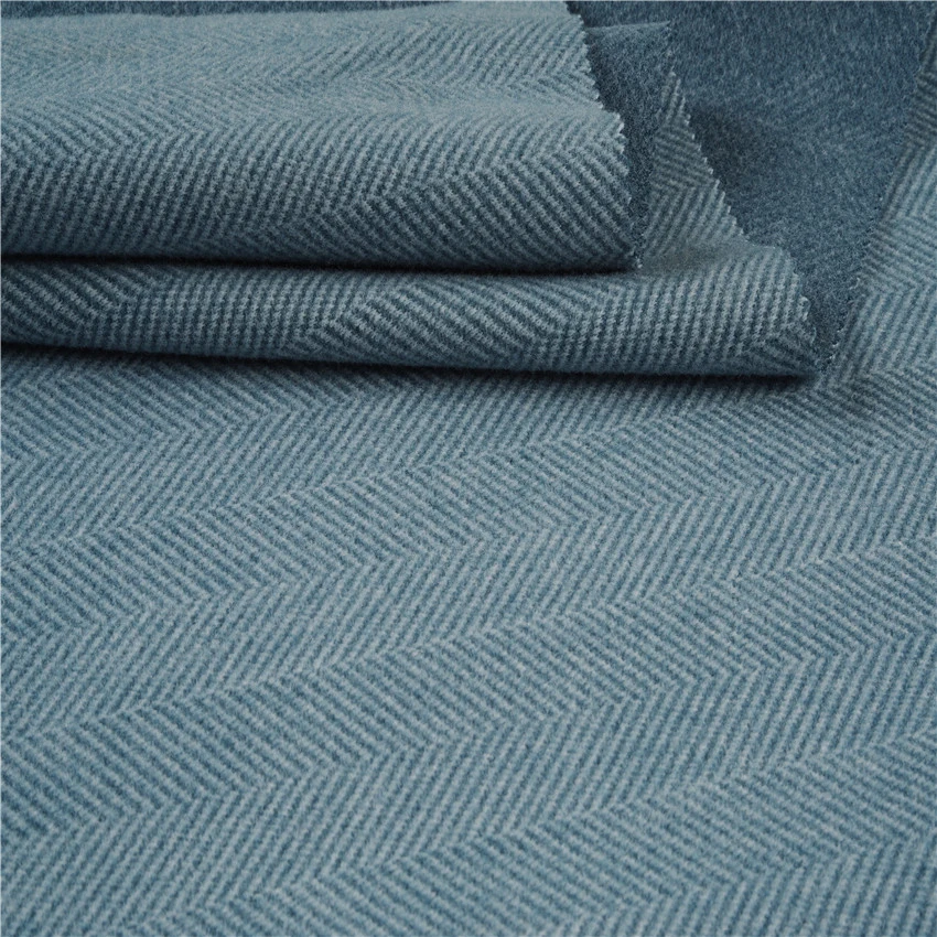 Renzi Herringbone Twill Worsted Wool Tweed Women&Man's Garment Fabric