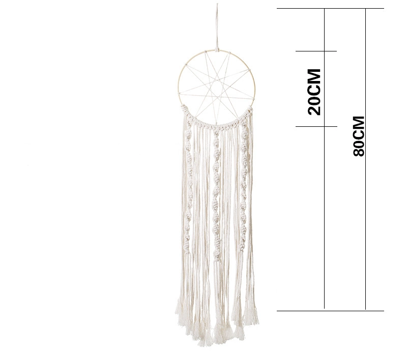 Wish Woven Tapestry Dream Catcher Decoration Ins Wind Hanging Cloth Nordic Bohemian Tapestry Home Stay Decoration