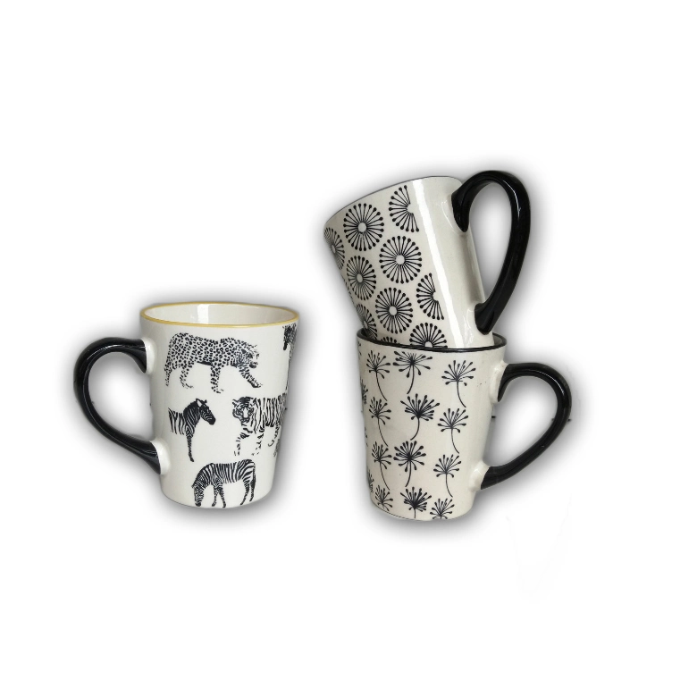 2020 Hot Selling Personalized Ceramic Handmade Design Printed Coffee Mug