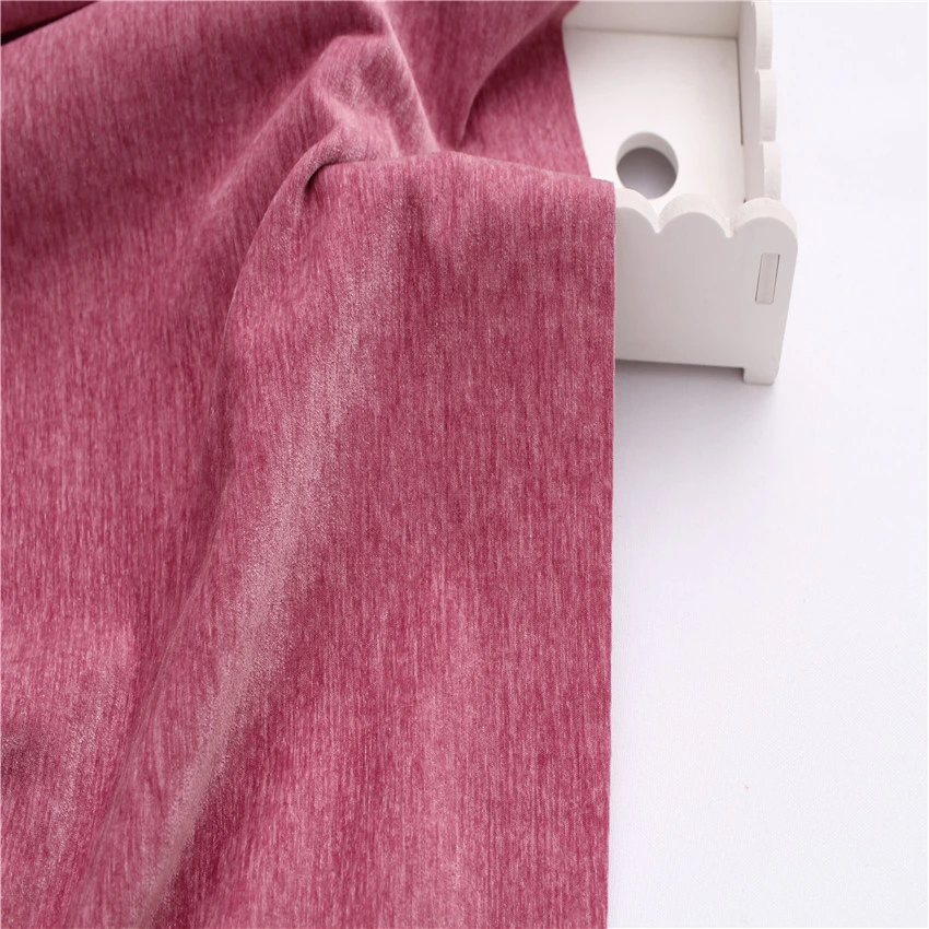 Velvety Gloss Soft Surface Soft Overlay Fine Wool-Like Suiting Fabric