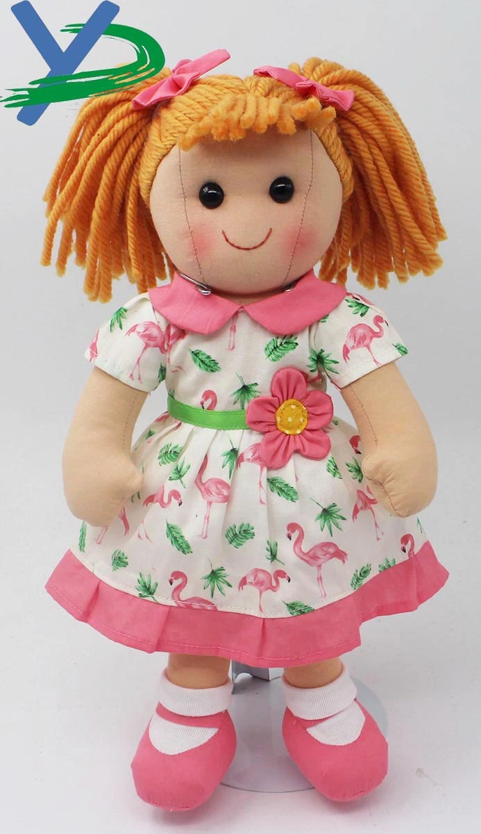 Wholesale Stuffed Toy Rag Dolls Plush Rag Doll Baby Doll