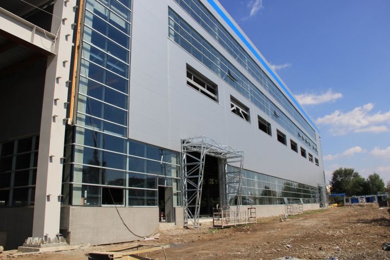 Large Span Prefabricated Light Construction House Prefab Structure Steel Building