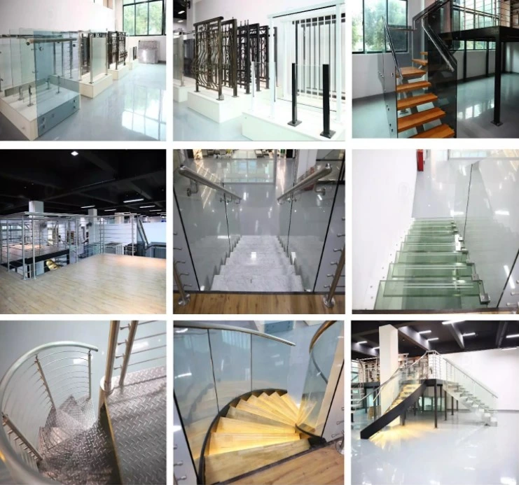 Stair Induction Lamp Baluster Stairs Marble Stairs in Glass