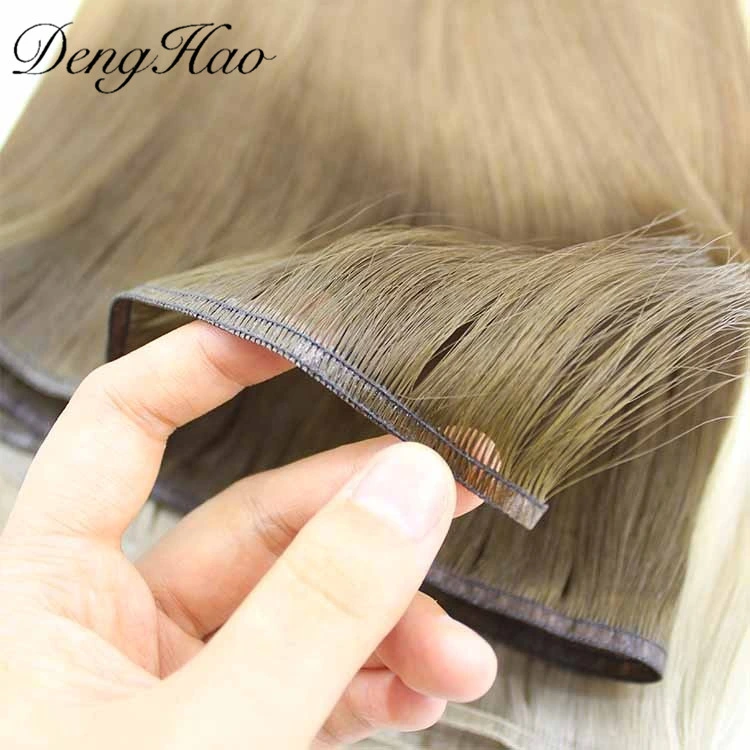 Silky Straight Ombre Color Brazilian Hair Weave 100% Remy Human Hair Flat Weft