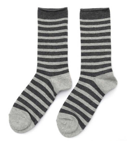 Custom Stripe Business Socks Winter Thermal Mens Cashmere Socks