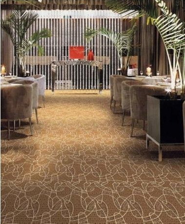 Luxury Modern Design Hotel Wall to Wall Axminster Wool Carpet