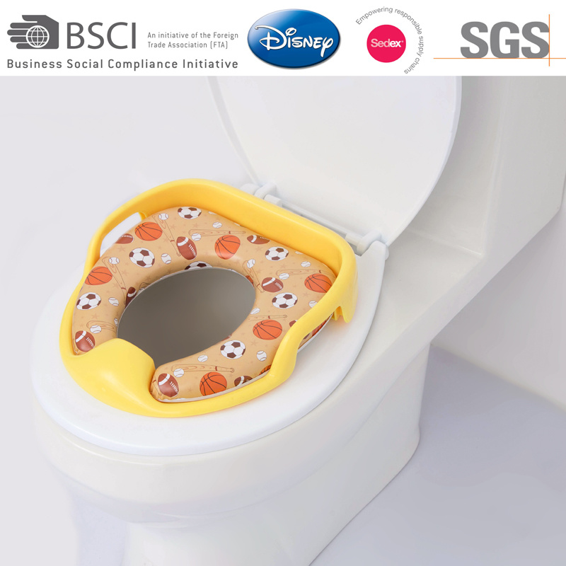 Soft Potty Seat, Easy to Clean, Soft, Comfortable Baby Toilet Seat