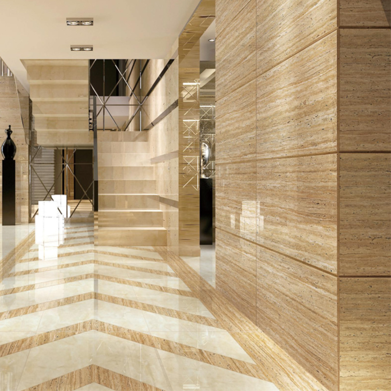 60X60 Turkish Travertine Tile for Bathroom Floor and Shower