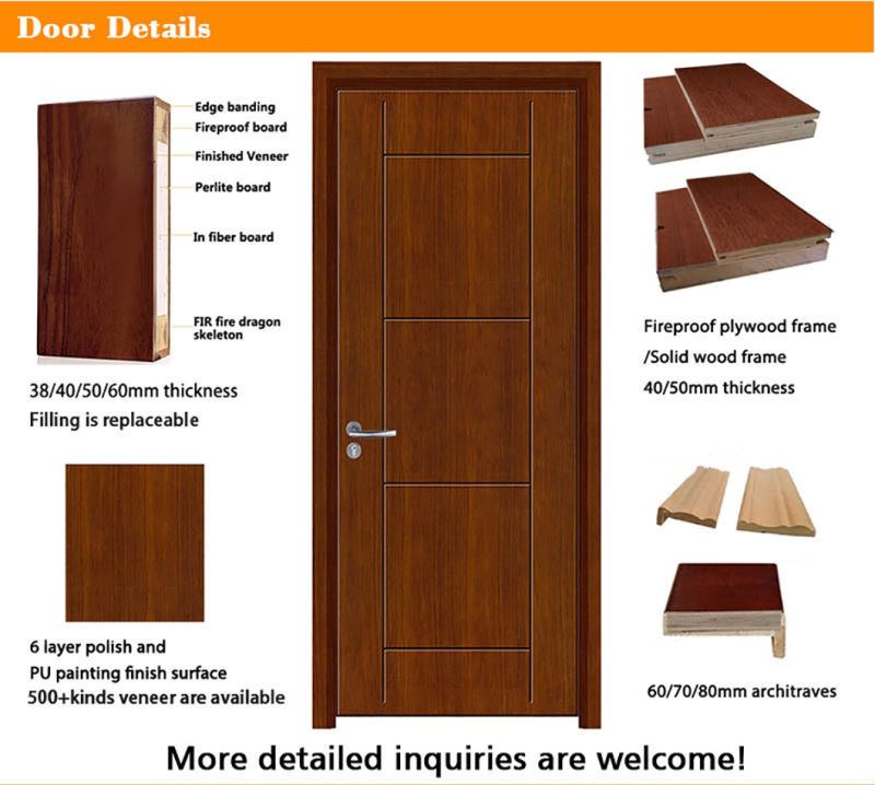 Cheap Tempered Mat Glass Door Wood Leaf Office Fire Doors