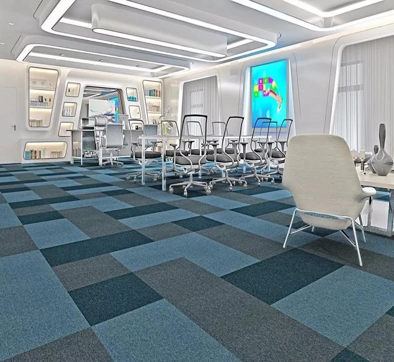 Tuftefd Commercial/Hotel/Home/Office Carpet Tiles Bitumen Carpet Floor Rugs