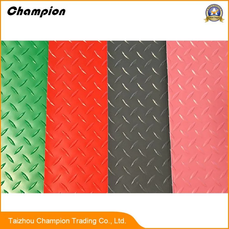 PVC Anti-Slip PVC Flooring Carpet Garage Flooring, Commercial Antislip PVC Flooring for Shopping Mall