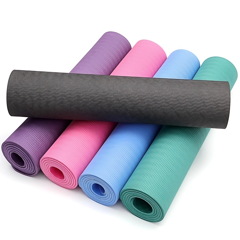Hot Sale Good Price Foldable Portable Travel Yoga Mat with TPE Rubber Material