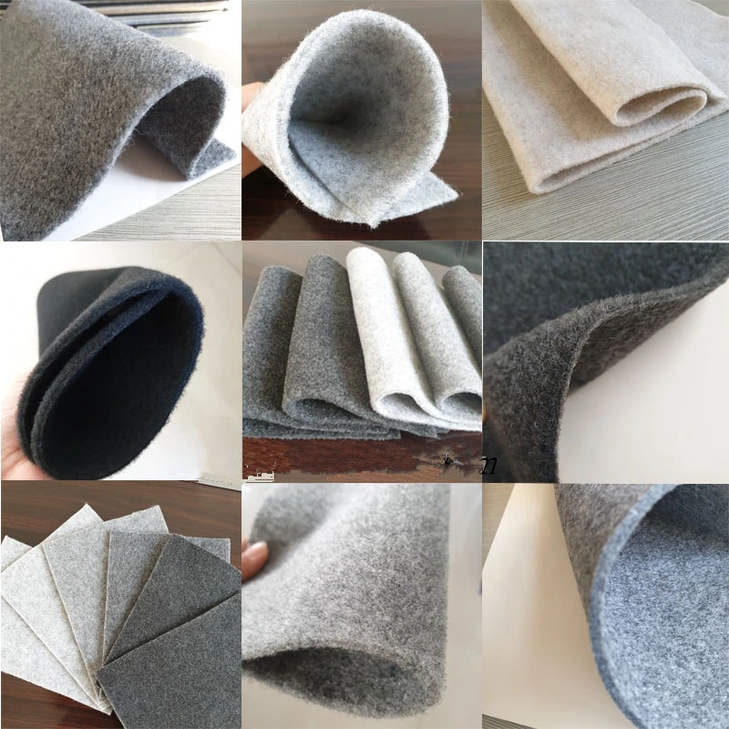 Automotive Carpet Fireproof Polypropylene Fabric Colors Soft Velour Nonwoven Fabric