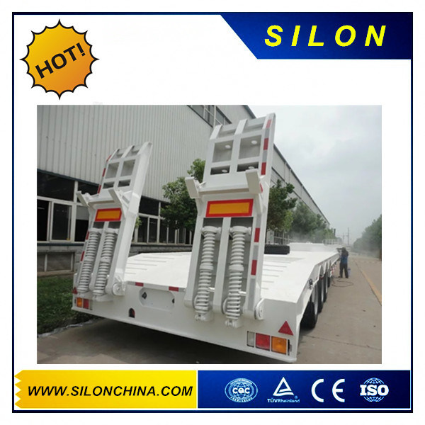Low Bed Trailer, Low Bed Semi Trailer 80t, Lowbed Semi Trailers and Truck Trailers