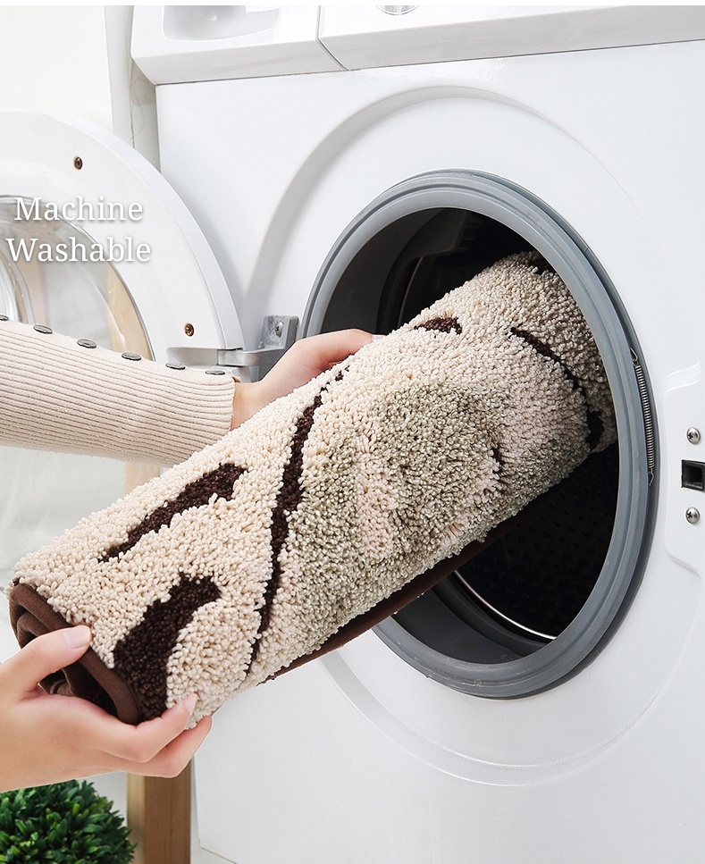 Non-Slip Shaggy Bath Mats Rugs Doormat