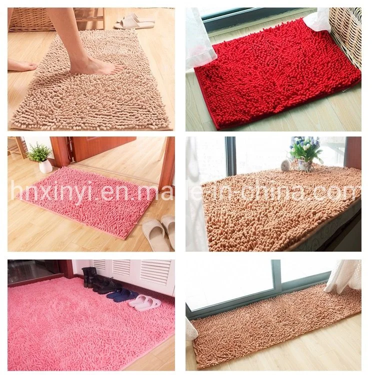 Non Slip Shaggy Chenille Braided Rugs for China Factory