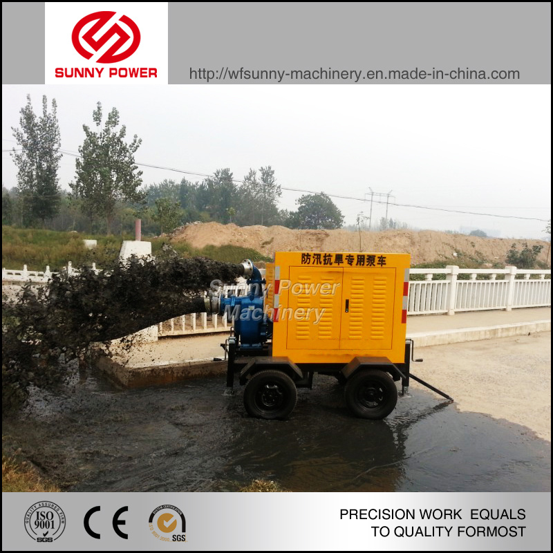 Diesel Engine Driven Mixed Flow Pump Water Pump for Large Scale Farmland Irrigation