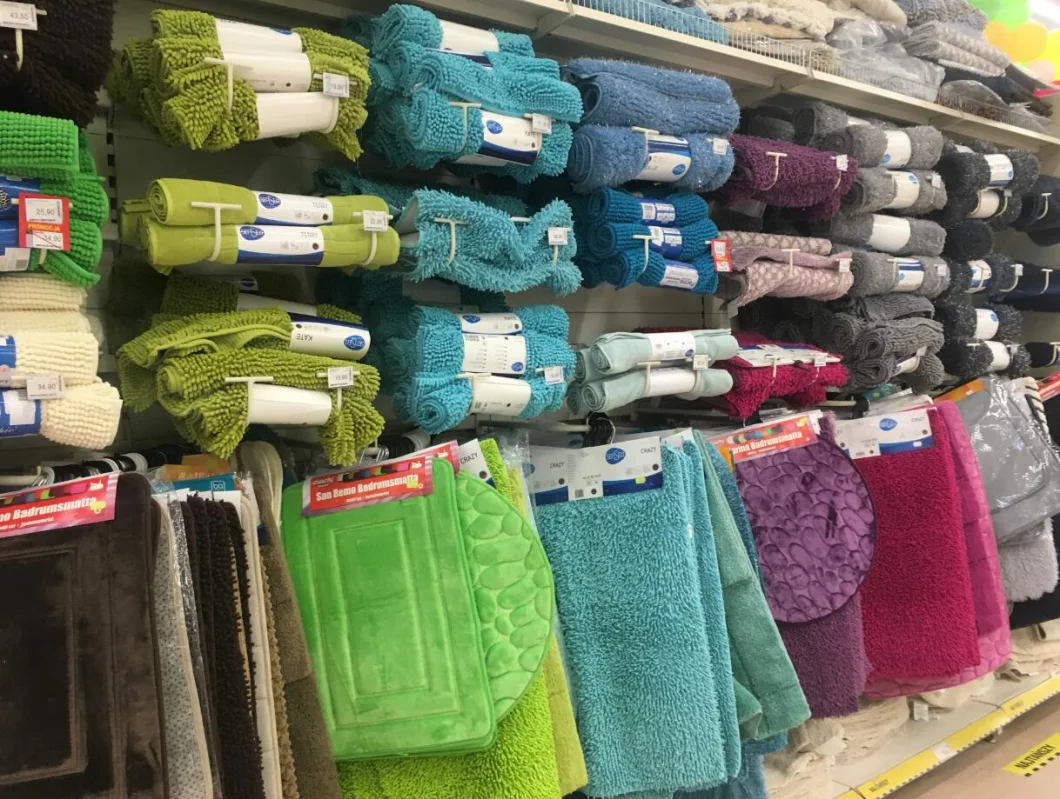 High Quality Water Absorb Shaggy Bath Rug