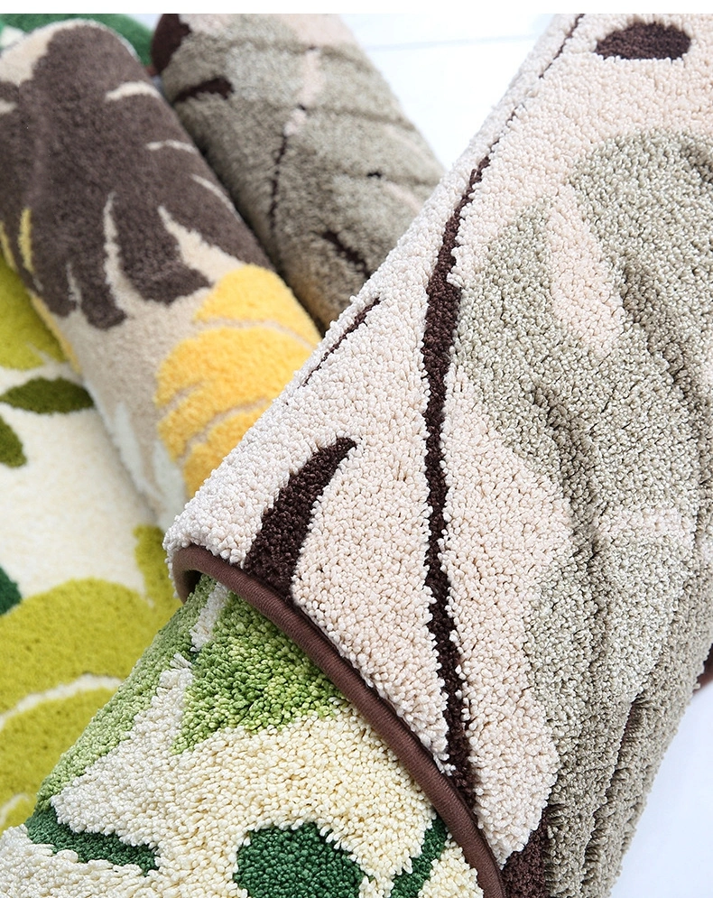 Non-Slip Shaggy Bath Mats Rugs Doormat