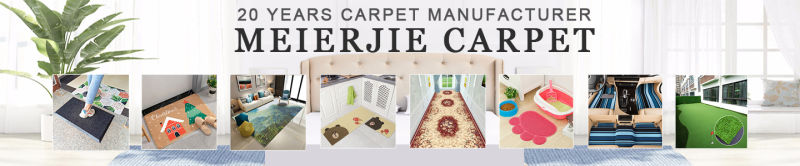 Hot Sale Printed PVC Carpet Waterproof Anti-Slip Kitchen Sofa Area Floor Mat
