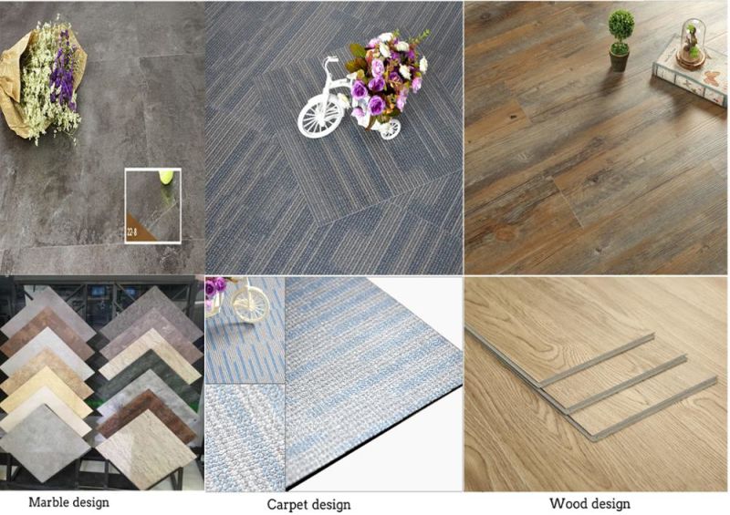 Protex High Quality Thick 2mm/3mm/4mm/5mm PVC Vinyl Floor Covering Plank Flooring