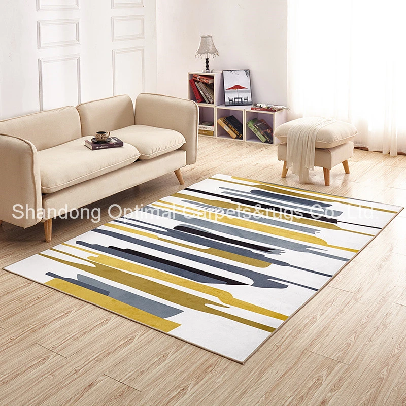 Simple Geometric Pattern Printing Carpet/Mat/Rugs for Living Room/ Balcony/Kindergarden 160cmx230cm