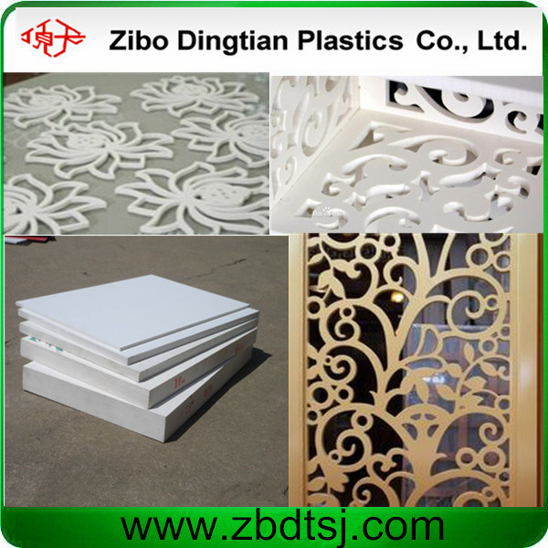 High Density PVC Foam Board with Different Thickness for Building