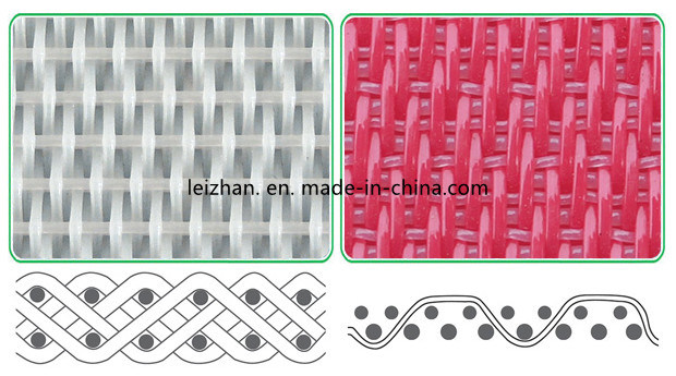 Woven Dryer Fabric with Flat Yarn Paper Machine