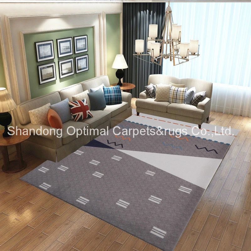 Simple Geometric Pattern Printing Carpet/Mat/Rugs for Living Room/ Balcony/Kindergarden 160cmx230cm