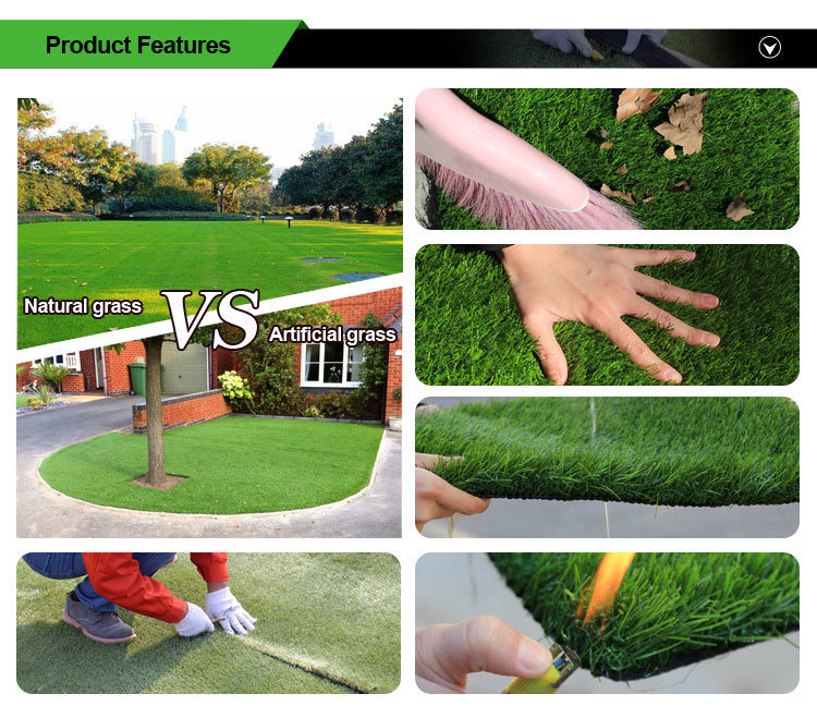 Nylon Knitted Golf Hitting Mat 3D Synthetic Grass Turf