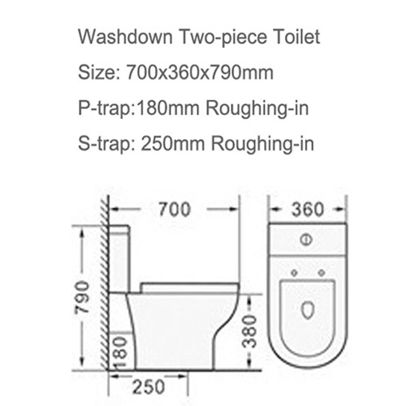 Separate Toilet Flush Toilet Deodorization Toilet Closestool