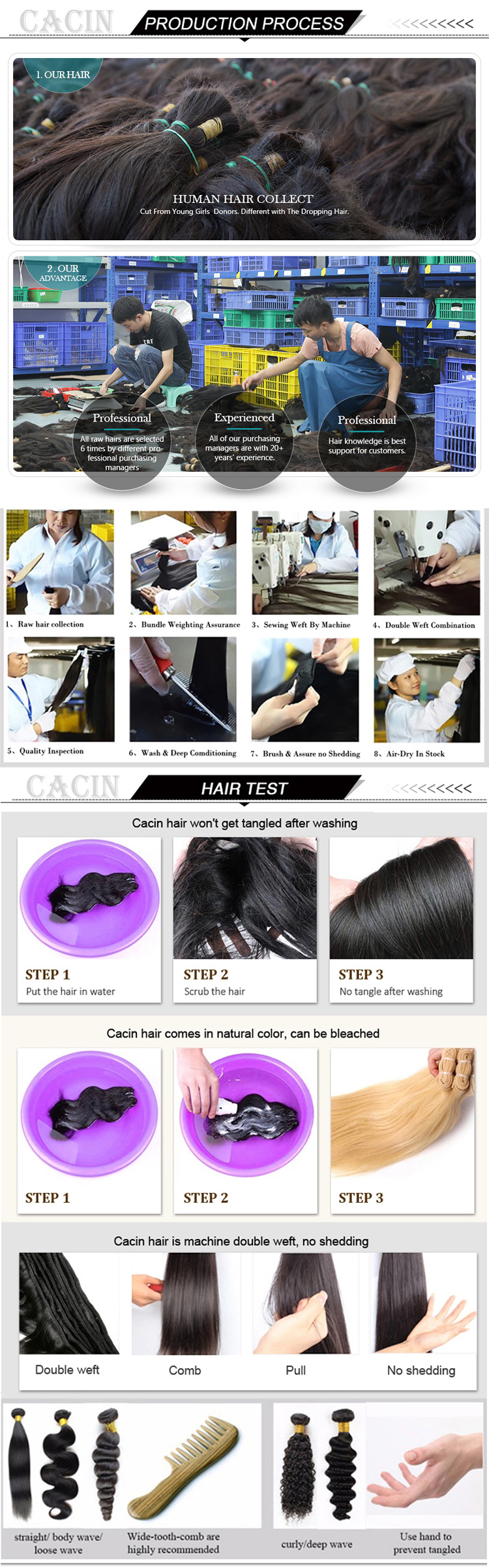 Best China Suppliers Wholesale Bulk Hair European Hair Extension
