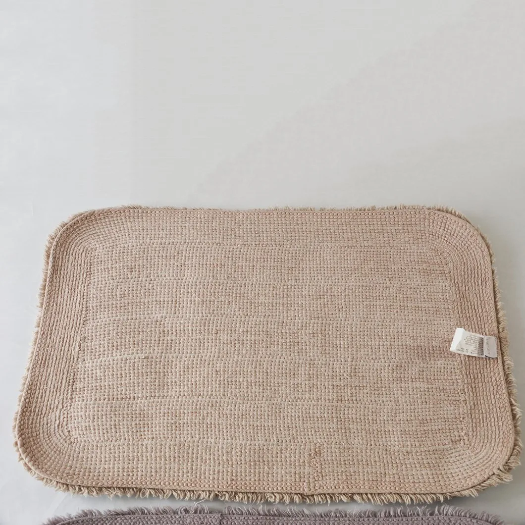 Cotton 3 Piece Bath Rugs Sets for Bathroom